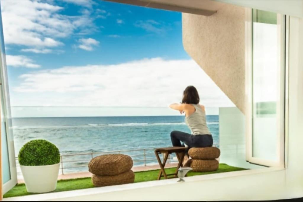 Oceansound White Luminoso Y Tranquilo Appartement Las Palmas Buitenkant foto